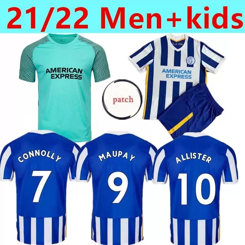 21 22 Brlghton Jerseys Hove Albion FC Soccer MAUPAY Cucurella WEBSTER TROSSARD MARCH Mac Allister Mwepu CONNOLLY Seagull Home Away mens kids, Black;yellow
21 22 Brlghton Jerseys Hove Albion FC Soccer MAUPAY Cucurella WEBSTER TROSSARD MARCH Mac Allister Mwepu CONNOLLY Seagull Home Away mens kids, Black;yellow