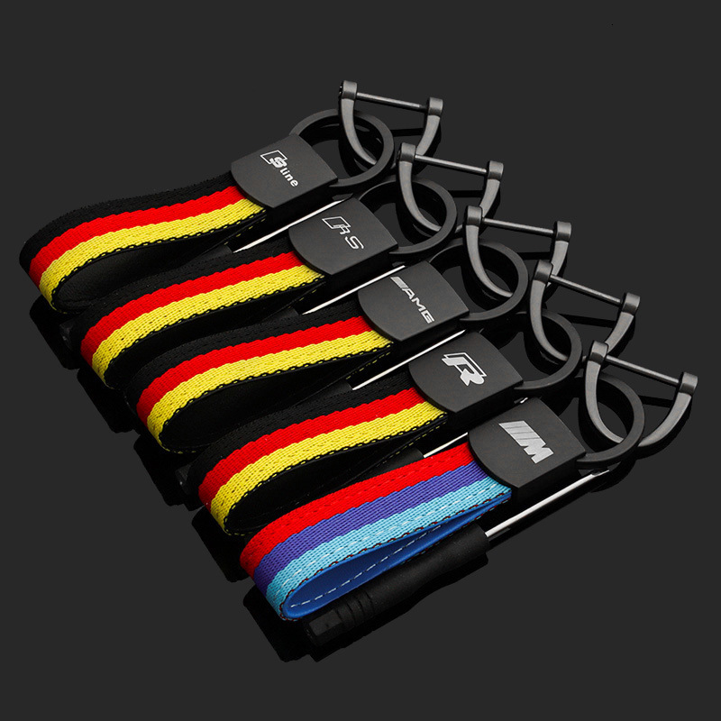 m Three Color Audi Sline Volkswagen r Mercedes Benz Amg Nylon Ribbon Car Key Chain Pendant, Slivery;golden
m Three Color Audi Sline Volkswagen r Mercedes Benz Amg Nylon Ribbon Car Key Chain Pendant, Slivery;golden