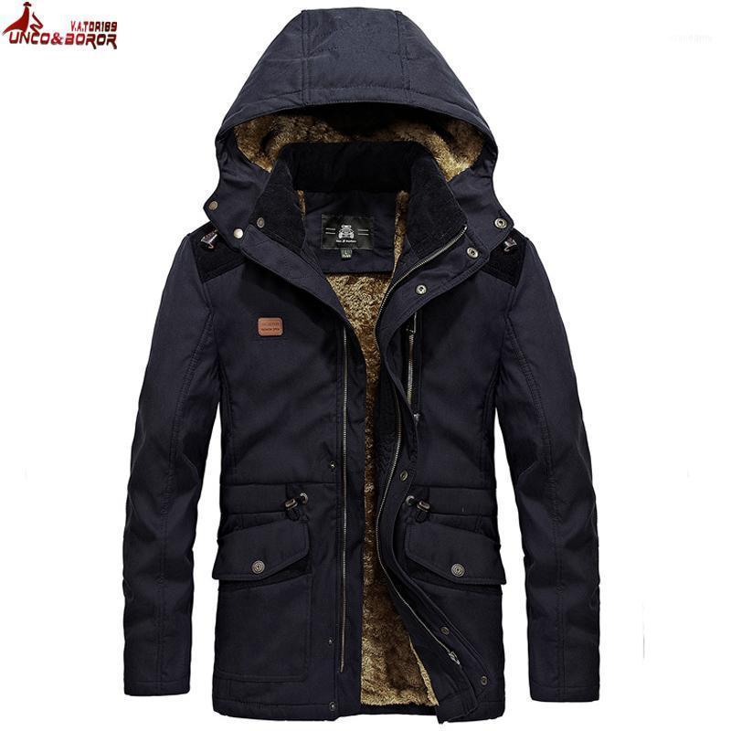 Men's Down & Parkas UNCO&BOROR Winter Jacket Men Warm Washed Cotton Coat Outwear Fleece Parka Male Elegant Business Jaqueta Masculine Overco, Black
Men's Down & Parkas UNCO&BOROR Winter Jacket Men Warm Washed Cotton Coat Outwear Fleece Parka Male Elegant Business Jaqueta Masculine Overco, Black