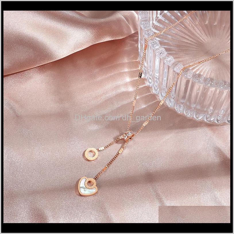 Pendant Necklaces & Pendants Jewelry Cyue Exquisite Love Heart Plated Rose Gold Titanium Steel Roman Numerals Clavicle Chain Necklace For Wo
Pendant Necklaces & Pendants Jewelry Cyue Exquisite Love Heart Plated Rose Gold Titanium Steel Roman Numerals Clavicle Chain Necklace For Wo