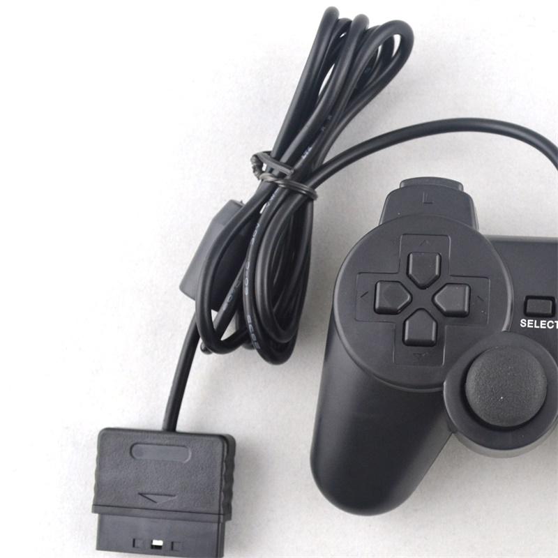 For Ps2 controller Wired Controller Gamepad for PS2 Controller Double Vibration Clear Gamepad For PS2