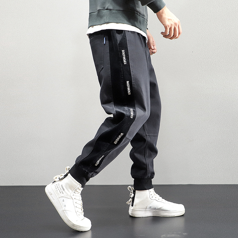 2021 New Japanese Fashion Men Loose Fit Spliced Designer Casual Cargo Pants Hombre Wide Lge Harem Trousers Streetwear Hip Hop Jeans Ioza, Black
2021 New Japanese Fashion Men Loose Fit Spliced Designer Casual Cargo Pants Hombre Wide Lge Harem Trousers Streetwear Hip Hop Jeans Ioza, Black