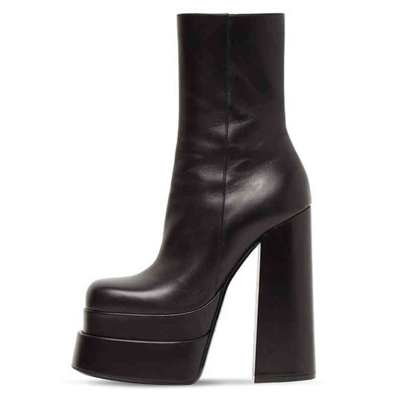 boots genuine leather ankle for women high heel platform demonia shoeszipper -side chelsea winter bwz5, Black
boots genuine leather ankle for women high heel platform demonia shoeszipper -side chelsea winter bwz5, Black