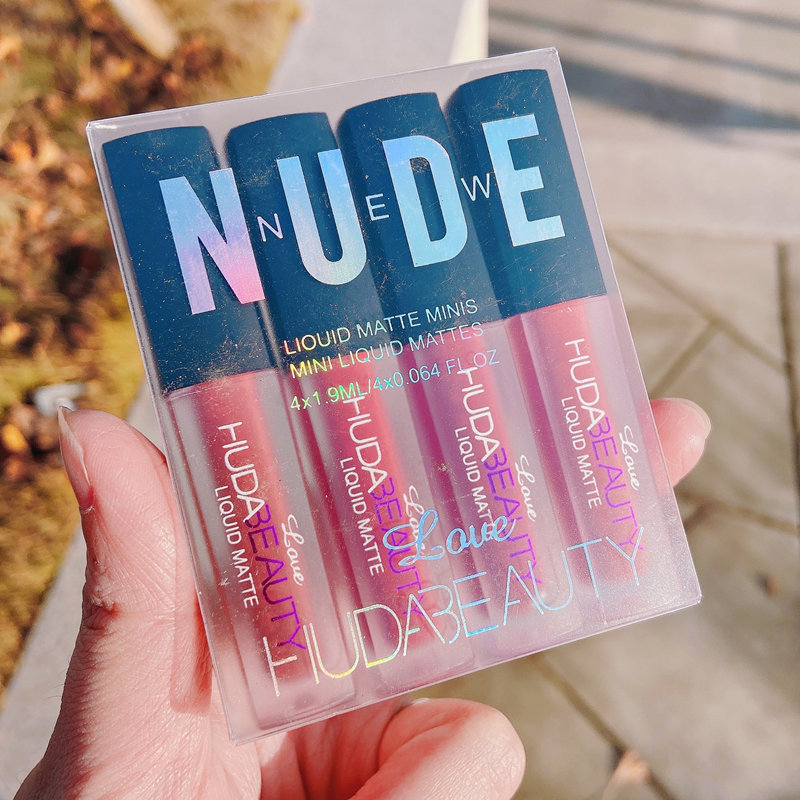 Hud@ Beauty 4pcs Mini Matte Liquid Lipstick Set rouge a levre lip Gloss Lipgloss Maquiagem Long Lasting, 01#
Hud@ Beauty 4pcs Mini Matte Liquid Lipstick Set rouge a levre lip Gloss Lipgloss Maquiagem Long Lasting, 01#