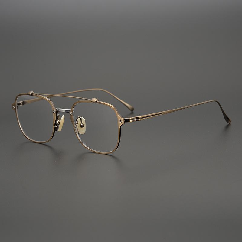 Fashion Sunglasses Frames Japanese Retro Ultra Light Glasses Frame Handmade Box Double Beam Versatile Pure Titaniu Men Women Face Size Match
Fashion Sunglasses Frames Japanese Retro Ultra Light Glasses Frame Handmade Box Double Beam Versatile Pure Titaniu Men Women Face Size Match