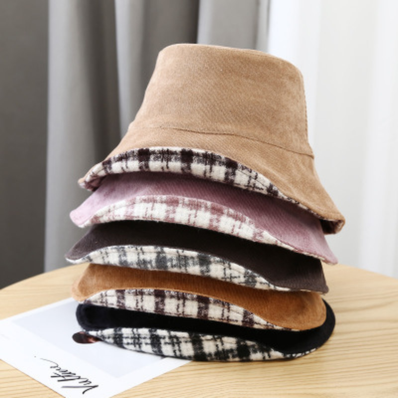 2021 Bucket Hat New Double Side Plaid Vintage Corduroy Fieherman Cap Autumn Winter Women Beige Khaki Foldable Fishing Hats 4kzw, Brown
2021 Bucket Hat New Double Side Plaid Vintage Corduroy Fieherman Cap Autumn Winter Women Beige Khaki Foldable Fishing Hats 4kzw, Brown