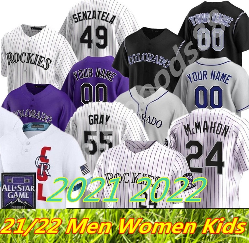 TOP 2021 Colorado Jersey Charlie Blackmon Nolan Arenado Daniel Murphy Todd Helton 27 Trevor Story 20 Ian Desmond 55 Jon Gray Baseball Rockies Jerseys, Blue;black
TOP 2021 Colorado Jersey Charlie Blackmon Nolan Arenado Daniel Murphy Todd Helton 27 Trevor Story 20 Ian Desmond 55 Jon Gray Baseball Rockies Jerseys, Blue;black