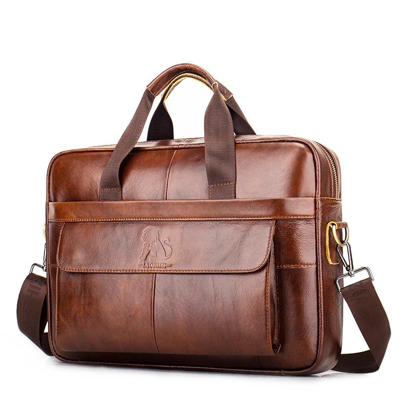 Men's Shoulder Bag Leather Laptop Briefcase Messenger Bags For Men Genuine Leather Bags Briefcase Luxury Male Totes Handbag, Brown
Men's Shoulder Bag Leather Laptop Briefcase Messenger Bags For Men Genuine Leather Bags Briefcase Luxury Male Totes Handbag, Brown