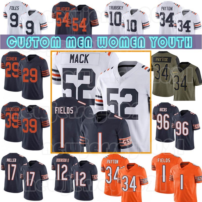 1 Justin Fields Custom Men 52 Khalil Mack Football Jerseys 14 Andy Dalton 13 Marquise Goodwin Allen Robinson II Cole Kmet Women Youth Brian Urlacher Robert Quinn, Custom mens (x d)
1 Justin Fields Custom Men 52 Khalil Mack Football Jerseys 14 Andy Dalton 13 Marquise Goodwin Allen Robinson II Cole Kmet Women Youth Brian Urlacher Robert Quinn, Custom mens (x d)