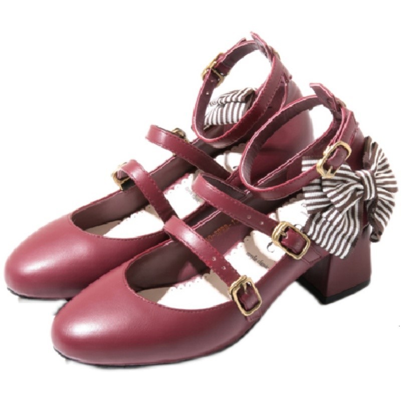 Japanese Beautiful Bowknot Anime Lolita Women's Vintage Jk Cosplay Shoes Sweet Ladies Fivela Kawaii Tea Mid-jump Party Hiq0, Black
Japanese Beautiful Bowknot Anime Lolita Women's Vintage Jk Cosplay Shoes Sweet Ladies Fivela Kawaii Tea Mid-jump Party Hiq0, Black