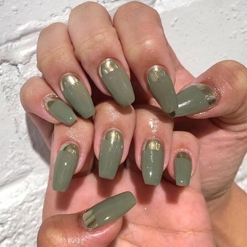 False Nails 24pcs Ballerina Wearable Fake Detachable Artificial Full Cover Coffin Nail Glue DIY Manicure Art Tools, Green
False Nails 24pcs Ballerina Wearable Fake Detachable Artificial Full Cover Coffin Nail Glue DIY Manicure Art Tools, Green