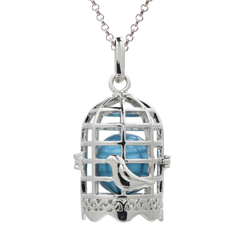 Pendant Necklaces 1pc Silver Plated Hollow Birdcage Aroma Perfume Essential Oil Diffuser Locket Lava Bead Cage Charms Necklace
Pendant Necklaces 1pc Silver Plated Hollow Birdcage Aroma Perfume Essential Oil Diffuser Locket Lava Bead Cage Charms Necklace