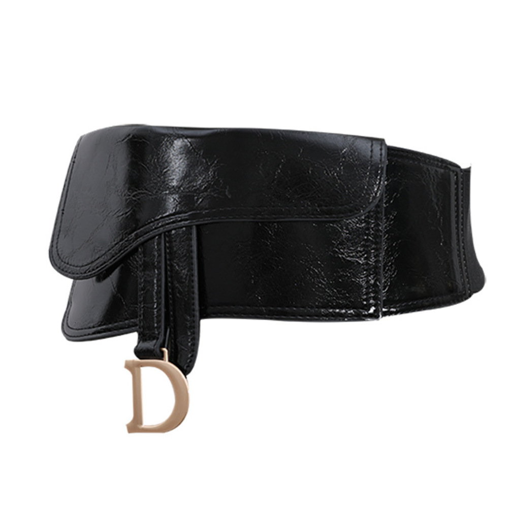 Waistband women's decorative skirt with coat sweater fashion versatile Accsori Show Saddle Bag letter elastic wide belt, Black;brown
Waistband women's decorative skirt with coat sweater fashion versatile Accsori Show Saddle Bag letter elastic wide belt, Black;brown