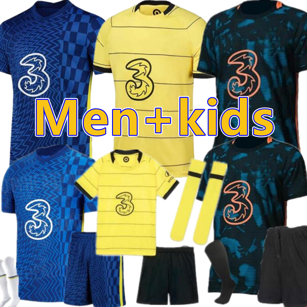 LUKAKU 21 22 CHELse a Soccer Jerseys MOUNT WERNER HAVERTZ CHILWELL ZIYECH 2021 2022 PULISIC home blue away yellow Football Shirt KANTE Men K, Black;yellow
LUKAKU 21 22 CHELse a Soccer Jerseys MOUNT WERNER HAVERTZ CHILWELL ZIYECH 2021 2022 PULISIC home blue away yellow Football Shirt KANTE Men K, Black;yellow