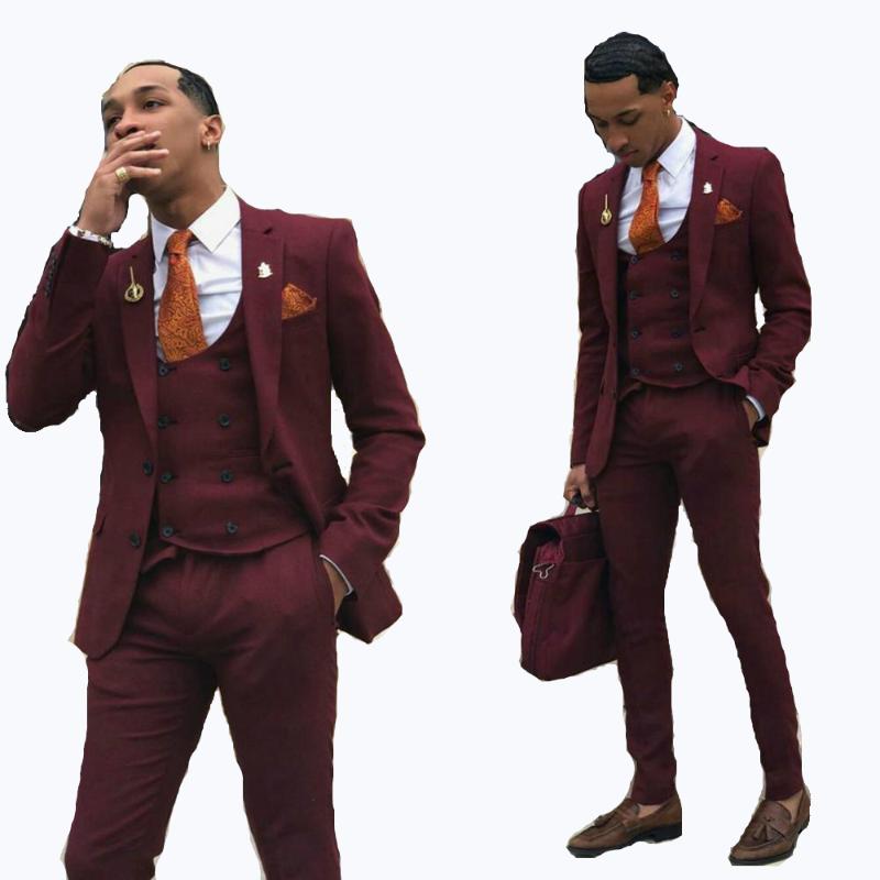 Men's Suits & Blazers Handsome Two Buttons Groomsmen Notch Lapel Groom Tuxedos Men Wedding/Prom/Dinner Blazer(Jacket+Pants+Vest+Tie) 522, Same as image
Men's Suits & Blazers Handsome Two Buttons Groomsmen Notch Lapel Groom Tuxedos Men Wedding/Prom/Dinner Blazer(Jacket+Pants+Vest+Tie) 522, Same as image