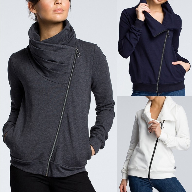 2021 New Autumn Winter Solid Warm Zip-up Cotton Coat Outwear Casual Hoodies Long Sleeve Turtleneck Sweatshirts Female Irregular Tops Tshg, Navy
2021 New Autumn Winter Solid Warm Zip-up Cotton Coat Outwear Casual Hoodies Long Sleeve Turtleneck Sweatshirts Female Irregular Tops Tshg, Navy