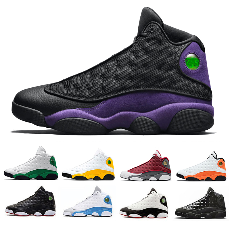 Jumpman 13 13s mens basketball shoes sneakers of Court Purple Cap and Gown Barons Grey Singles Reverse Game Red Flint Class of 2002 men women trainers sports shoe, Pay for box
Jumpman 13 13s mens basketball shoes sneakers of Court Purple Cap and Gown Barons Grey Singles Reverse Game Red Flint Class of 2002 men women trainers sports shoe, Pay for box