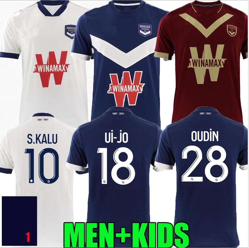 Maillot Girondins Bordeaux 140th Anniversary Soccer Jersey Third KALU 2021 2022 Home ADLI Away BRIAND 21/22 Maillots de Foot New Special Dark Red Football Shirt TOPS, Men third +patch
Maillot Girondins Bordeaux 140th Anniversary Soccer Jersey Third KALU 2021 2022 Home ADLI Away BRIAND 21/22 Maillots de Foot New Special Dark Red Football Shirt TOPS, Men third +patch