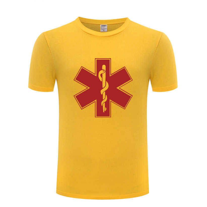 EMT Emergency Technician Mens Men T Shirt Tshirt Short Sleeve O Neck Cotton Casual T-shirt Top Tee 210629