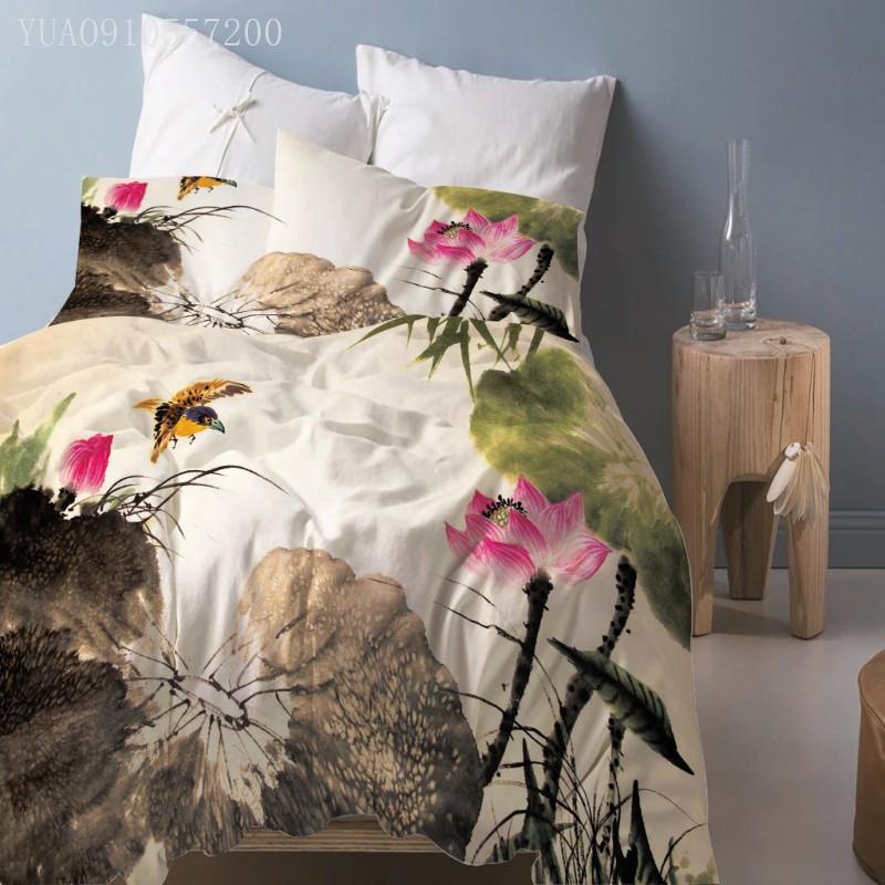 Chinese Painting Scenery Printed Bedding Set Full Double Queen King Size Duvet Cover Adults Boys Girls Bedroom Bed Linen, As pictured
Chinese Painting Scenery Printed Bedding Set Full Double Queen King Size Duvet Cover Adults Boys Girls Bedroom Bed Linen, As pictured