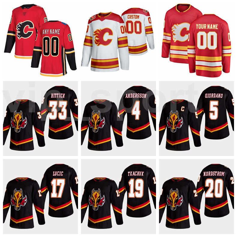 Calgary Flames Reverse Retro Jersey Ice Hockey Stitched 18 Connor Zary 4 Rasmus Andersson 29 Dillon Dube 17 Milan Lucic 93 Sam Bennett, Red
Calgary Flames Reverse Retro Jersey Ice Hockey Stitched 18 Connor Zary 4 Rasmus Andersson 29 Dillon Dube 17 Milan Lucic 93 Sam Bennett, Red