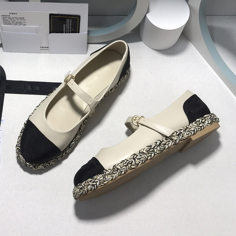 Designer Fisherman Espadrilles Mary Jane Shoe Paris Vintage Women Sheepskin Genuine Leather Sandals Woman Flat Heel Straw Slides Sandal Luxurys Designers Shoes, Black
Designer Fisherman Espadrilles Mary Jane Shoe Paris Vintage Women Sheepskin Genuine Leather Sandals Woman Flat Heel Straw Slides Sandal Luxurys Designers Shoes, Black