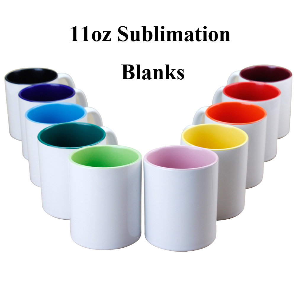 Magic coffee cup 11oz Ceramic Sublimation Mug Blanks for heat transfer customized outisde white Factory Supply RTS wholesale
Magic coffee cup 11oz Ceramic Sublimation Mug Blanks for heat transfer customized outisde white Factory Supply RTS wholesale