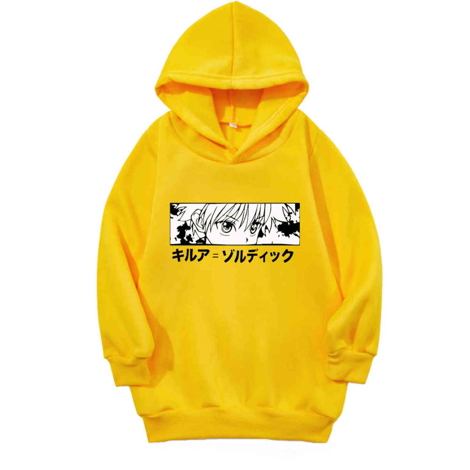 Zoldyck Eye Killua Hoodies for girls Anime kids clothes boys Hunter x Hunter Sweatshirt Harajuku Tops Unisex Children's Outwear G1028