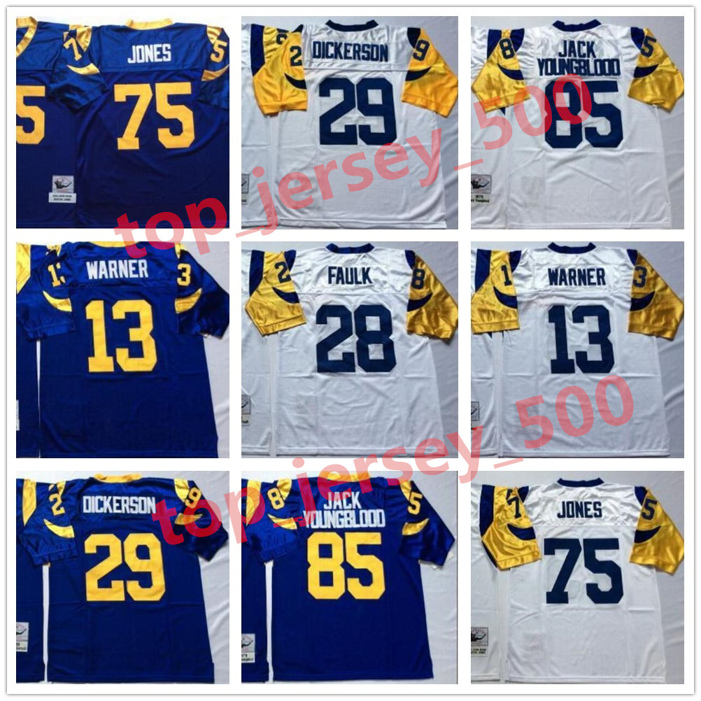 NCAA Men Vintage 40th Jersey Eric Dickerson Marshall Faulk Warner Jones Jack Youngblood Kurt Jerseys Stitched, As shown in illustration
NCAA Men Vintage 40th Jersey Eric Dickerson Marshall Faulk Warner Jones Jack Youngblood Kurt Jerseys Stitched, As shown in illustration