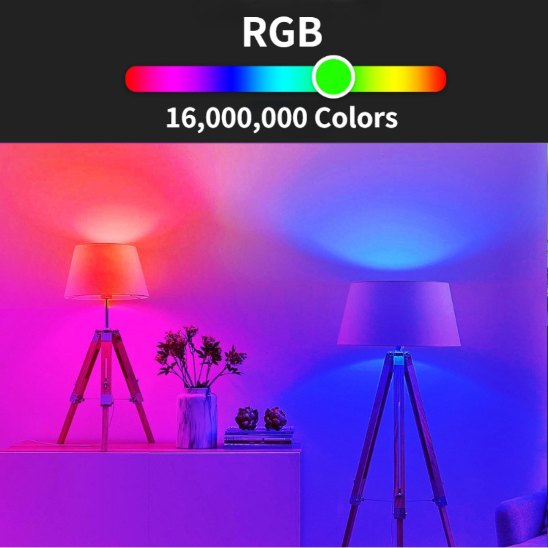 OPPLE RGB Bulbs 3 6 Pcs E26 Wifi 9W RGB Bulbs Bluetooth Lamp America Voltage Smart Home Alexa Voice IOS Android Dimmable Alice Google Siri Light