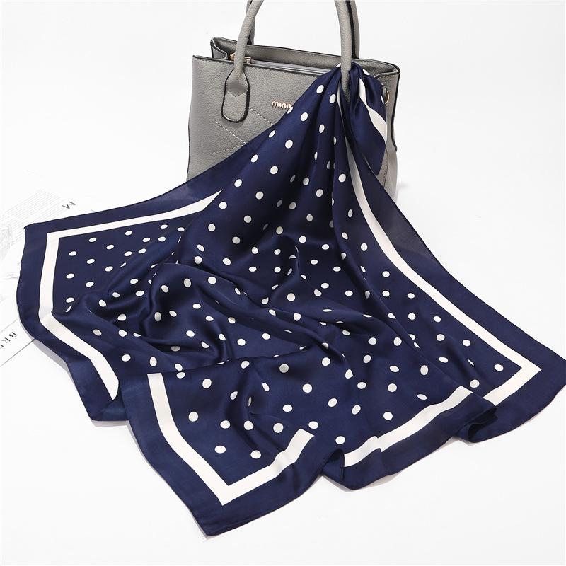 Scarves Women Dot Printed Soft Multifunctional Handkerchief Foulard Femme Muslim Hijab Wrap Bandana Imitated 70*70cm Silk Square Scarf
Scarves Women Dot Printed Soft Multifunctional Handkerchief Foulard Femme Muslim Hijab Wrap Bandana Imitated 70*70cm Silk Square Scarf