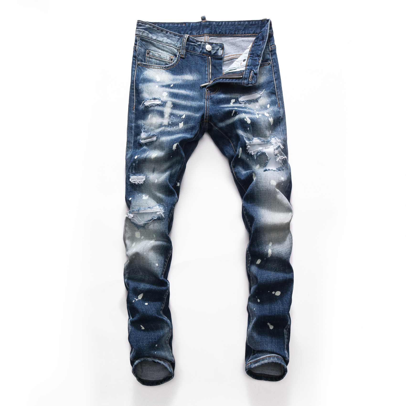 Mens Jeans Black Sc… - image