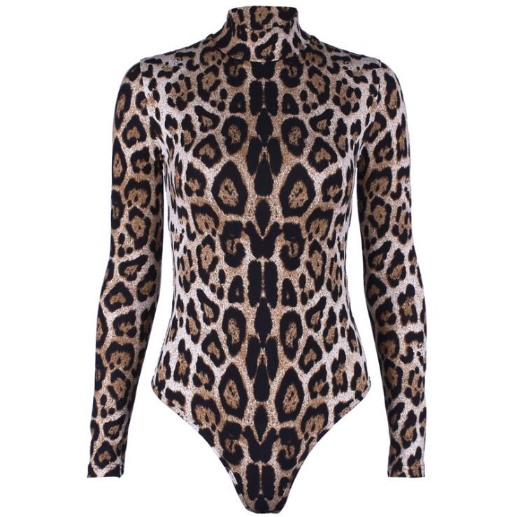 french hot sale dresses sexy slim high neck tightfitting printed long sleeve women jumpsuit special occasion dress