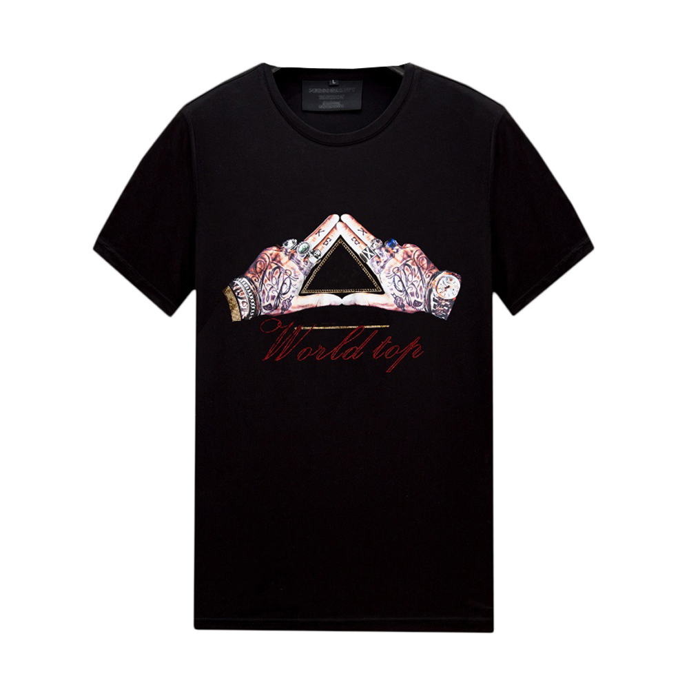 Mens Rhinestone Short Sleeve T Shirts with Designs - Crewneck Pullover Tops Slim Fit Casual Tee for Summer, White;black
Mens Rhinestone Short Sleeve T Shirts with Designs - Crewneck Pullover Tops Slim Fit Casual Tee for Summer, White;black