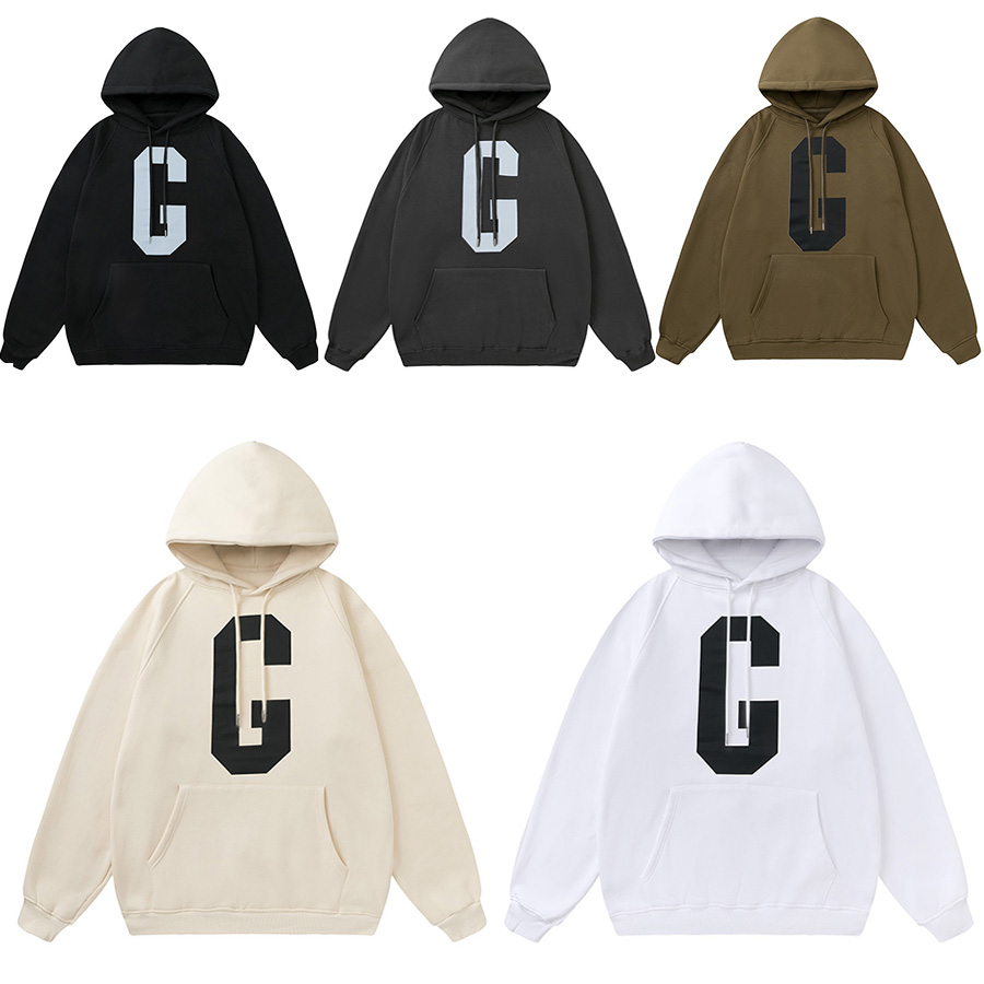 fog Mens hoodie women fear of god big G logo letter printing Sweatshirt fashion Sweatshirts men cotton Long sleeve oversize Flocking Couples, Black
fog Mens hoodie women fear of god big G logo letter printing Sweatshirt fashion Sweatshirts men cotton Long sleeve oversize Flocking Couples, Black
