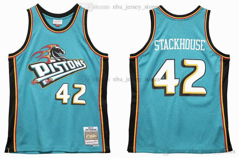 Stitched Jersey Jerry Stackhouse 42 Mitchell & Ness 1998-99 Mesh Hardwoods Classics retro basketball jerseys Men Women Youth S-6XL
Stitched Jersey Jerry Stackhouse 42 Mitchell & Ness 1998-99 Mesh Hardwoods Classics retro basketball jerseys Men Women Youth S-6XL