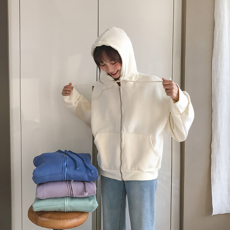 oversize Women's sweatshirts Harajuku Casual Loose Color streetwear Kawaii clothing for women hoodies korean style Female 201112