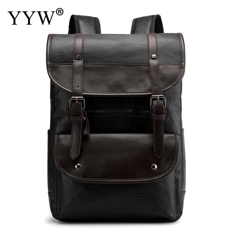 Backpack Laptop Backpacks Men Bag Casual Waterproof Bags Pu Leather Travel Man Large Capacity Mochila, Black
Backpack Laptop Backpacks Men Bag Casual Waterproof Bags Pu Leather Travel Man Large Capacity Mochila, Black