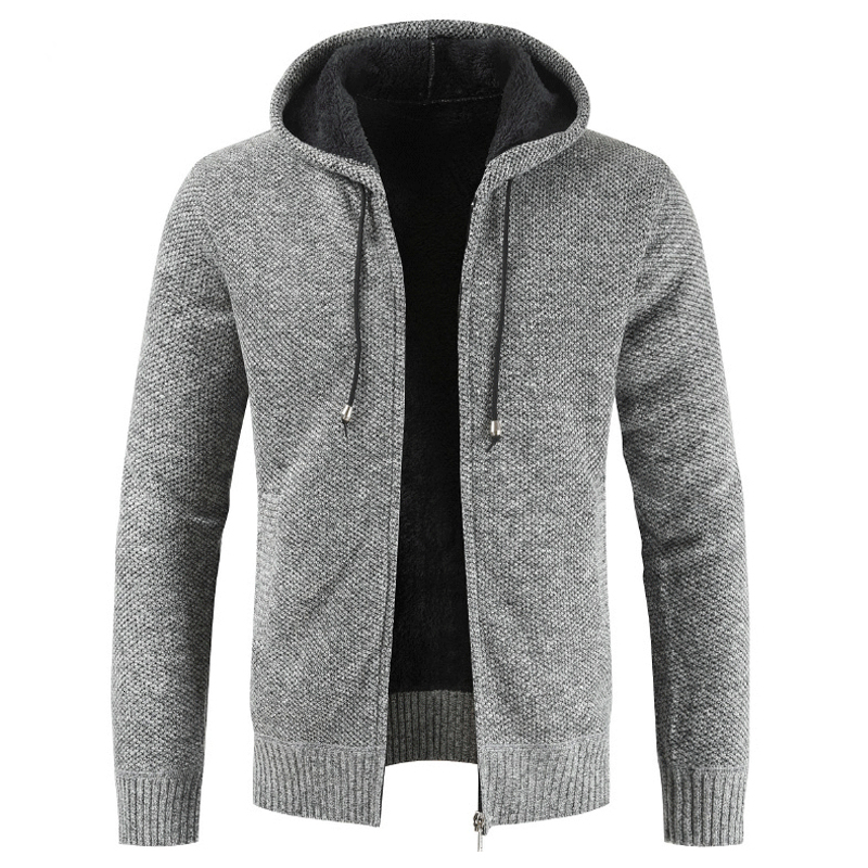 2021 New Men's Winter Thick Casual Cardigan Cotton Hooded Autumn Fashion Knitwear Outwear Warm Sweater Jumper Coat Men R5e0, Black
2021 New Men's Winter Thick Casual Cardigan Cotton Hooded Autumn Fashion Knitwear Outwear Warm Sweater Jumper Coat Men R5e0, Black