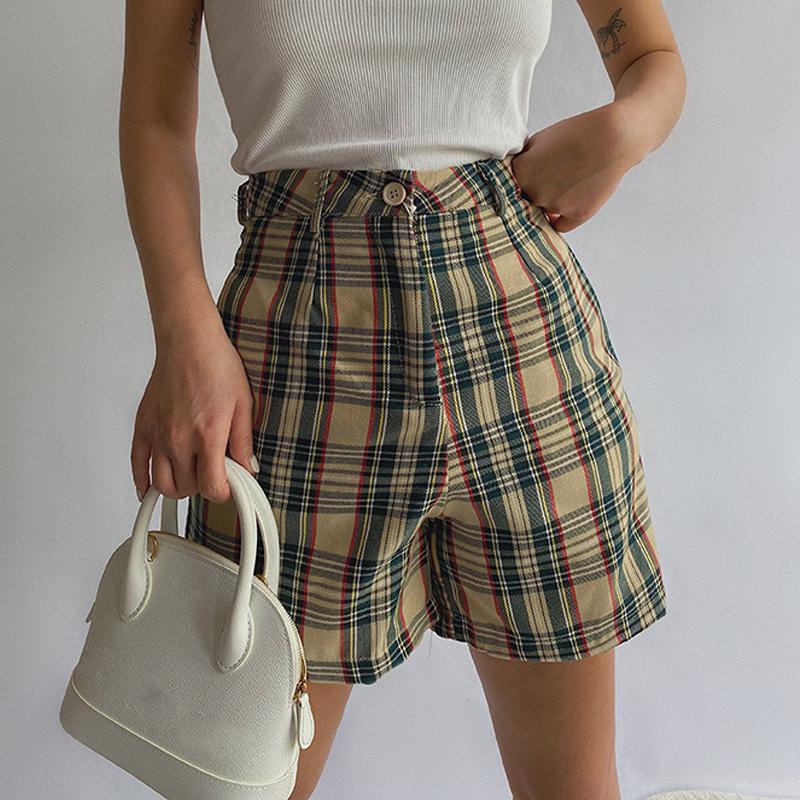 Women's Shorts Woman Harajuku Plaid Graphic High Waist Suit Short Black Pink Biker Sports Cycling Wide Leg Pants Summer Streetwear Bottoms 2, White;black
Women's Shorts Woman Harajuku Plaid Graphic High Waist Suit Short Black Pink Biker Sports Cycling Wide Leg Pants Summer Streetwear Bottoms 2, White;black