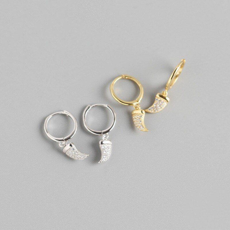 Dangle & Chandelier A00499 Luxury Wolf Teeth Stud Earrings For Fashion Women Genuine 925 Sterling Silver Party Wedding Jewelry Accessories G
Dangle & Chandelier A00499 Luxury Wolf Teeth Stud Earrings For Fashion Women Genuine 925 Sterling Silver Party Wedding Jewelry Accessories G