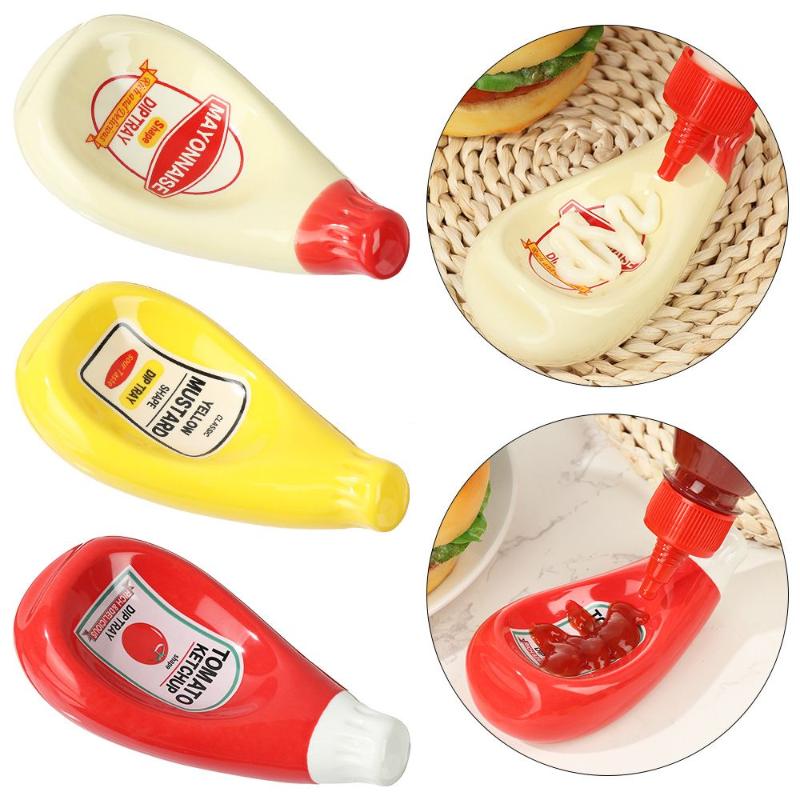 Dinnerware Sets Dessert Tableware Storage Tray Jewelry Decorative Ceramic Dish Tomato Sauce Bottle Shape Snack Fruit Plate
Dinnerware Sets Dessert Tableware Storage Tray Jewelry Decorative Ceramic Dish Tomato Sauce Bottle Shape Snack Fruit Plate