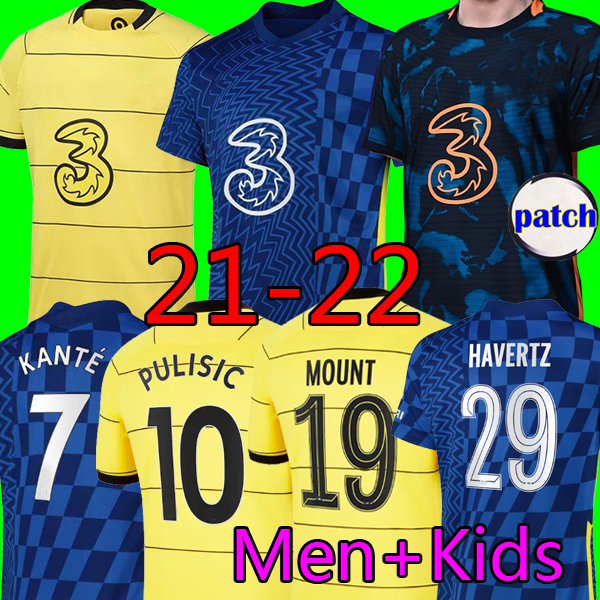 21 22 Chelsea soccer jersey KANTE MOUNT Top ZIYECH PULISIC HAVERTZ WERNER ABRAHAM CHILWELL KERR JAMES CFC away 2021 2022 kit football shirt men + kids sets uniforms, Away patch
21 22 Chelsea soccer jersey KANTE MOUNT Top ZIYECH PULISIC HAVERTZ WERNER ABRAHAM CHILWELL KERR JAMES CFC away 2021 2022 kit football shirt men + kids sets uniforms, Away patch