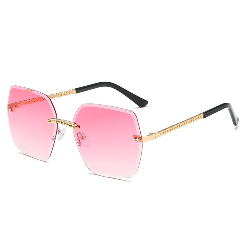 Sunglasses 2021 Retro Women Brand Designer Fashion Rimless Gradient Sun Glasses Shades Cutting Lens Ladies Frameless Eyeglasses
Sunglasses 2021 Retro Women Brand Designer Fashion Rimless Gradient Sun Glasses Shades Cutting Lens Ladies Frameless Eyeglasses