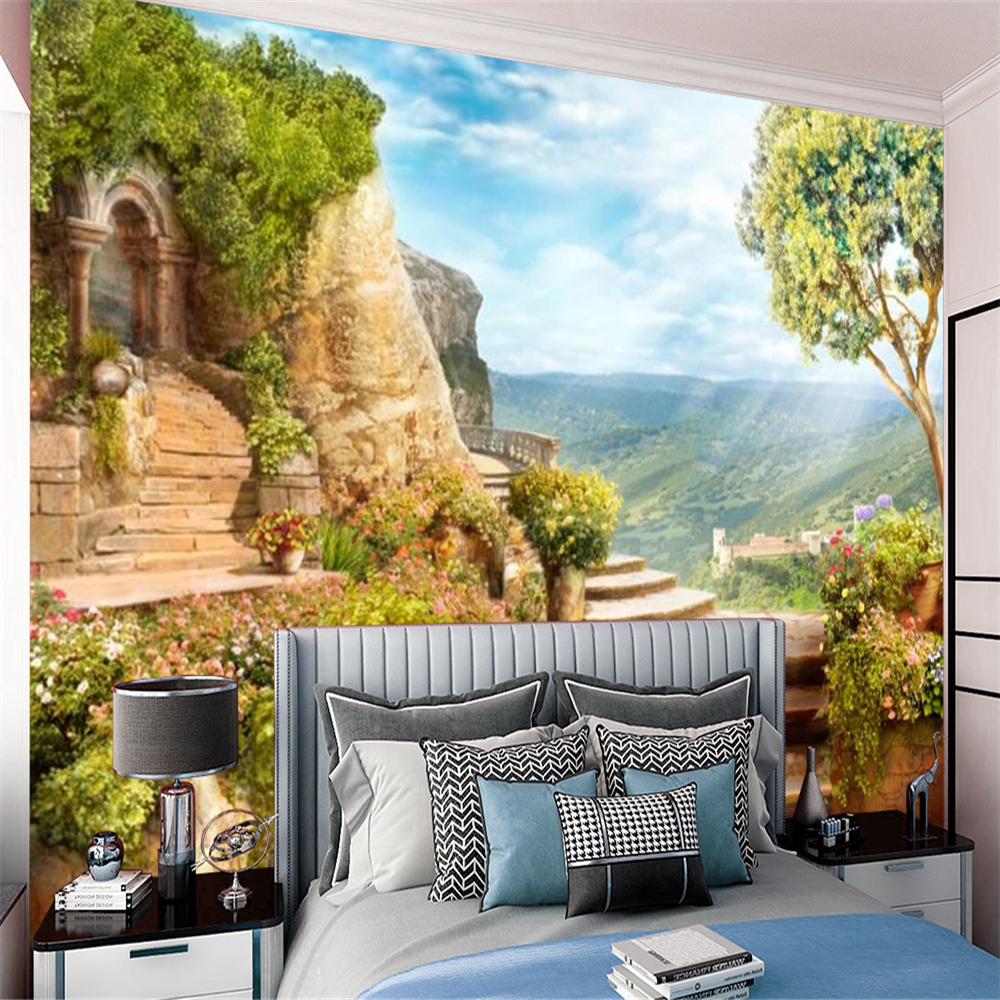 3d Scenery Wallpaper Romantic European Flower Landscape Mural Living Room Bedroom Home Decor Wallpapers, Other
3d Scenery Wallpaper Romantic European Flower Landscape Mural Living Room Bedroom Home Decor Wallpapers, Other