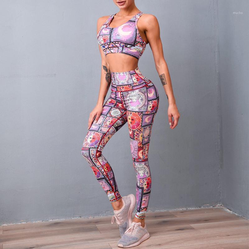 Ethnic Print Yoga Set Women Gym Clothes Sportswear Training Suit For Fitness Active Wear Femme Sport Outfit Running Workout, Pink
Ethnic Print Yoga Set Women Gym Clothes Sportswear Training Suit For Fitness Active Wear Femme Sport Outfit Running Workout, Pink