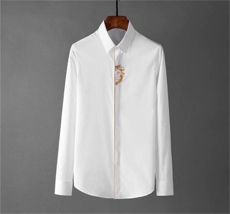 2021 Mens Designer Fashion Casual Long sleeve Shirts Men Slim Fit Stripe Man Solid Color Business Dress shirt -3XL @A07, White;black
2021 Mens Designer Fashion Casual Long sleeve Shirts Men Slim Fit Stripe Man Solid Color Business Dress shirt -3XL @A07, White;black