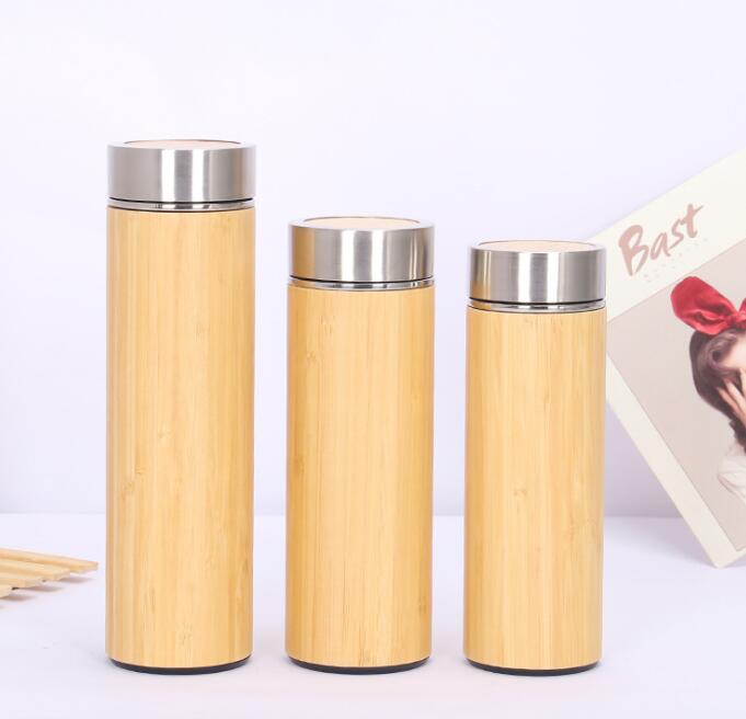 Custom logo! Creative bamboo water bottle vacuum insulated stainless steel cup with lid Tea strainer wooden Straight cup, White
Custom logo! Creative bamboo water bottle vacuum insulated stainless steel cup with lid Tea strainer wooden Straight cup, White