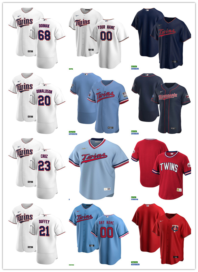 Men Women Youth Minnesota Twins 23 Nelson Cruz 68 Randy Dobnak 20 Josh Donaldson 21 Tyler Duffey Custom Baseball Jersey, Blue;black
Men Women Youth Minnesota Twins 23 Nelson Cruz 68 Randy Dobnak 20 Josh Donaldson 21 Tyler Duffey Custom Baseball Jersey, Blue;black