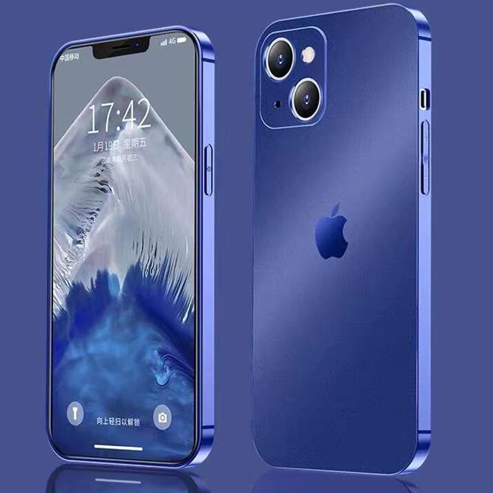 iPhone13 13pro matte electroplating Full Covered Protective Case iPhone 11 11pro XS XR case cover
